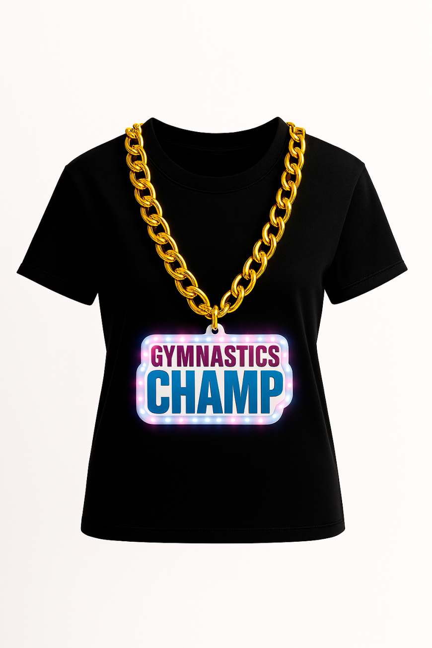 Foam Chain Gymnastics Champ Necklace