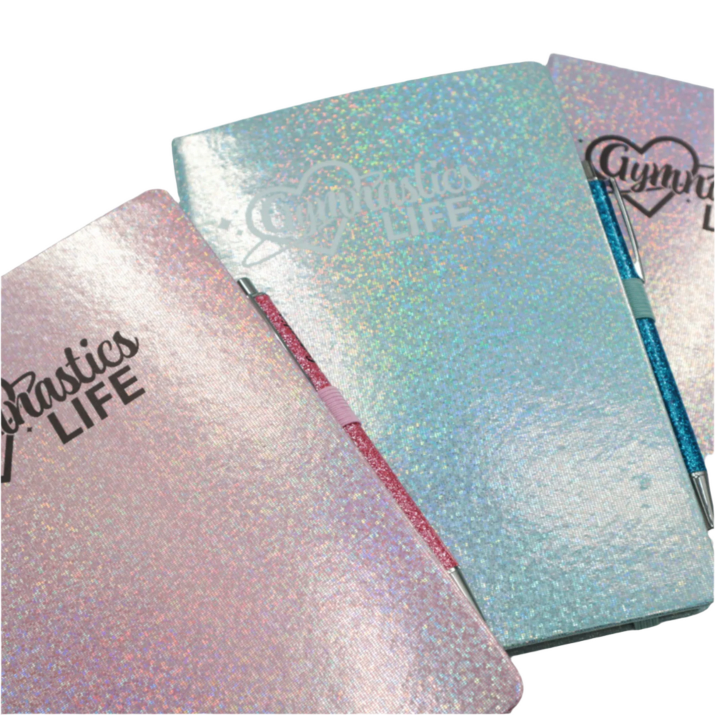 Gymnastics Starry Notebook with Matching Pen