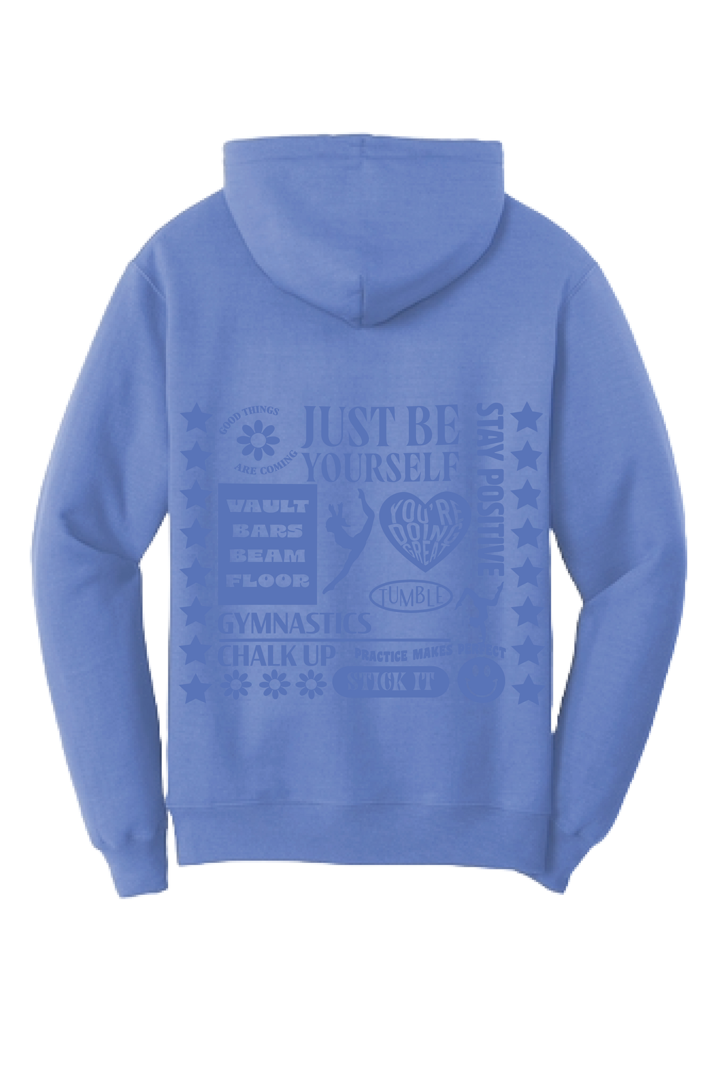 Gymnastics Collage Hooded Sweatshirt