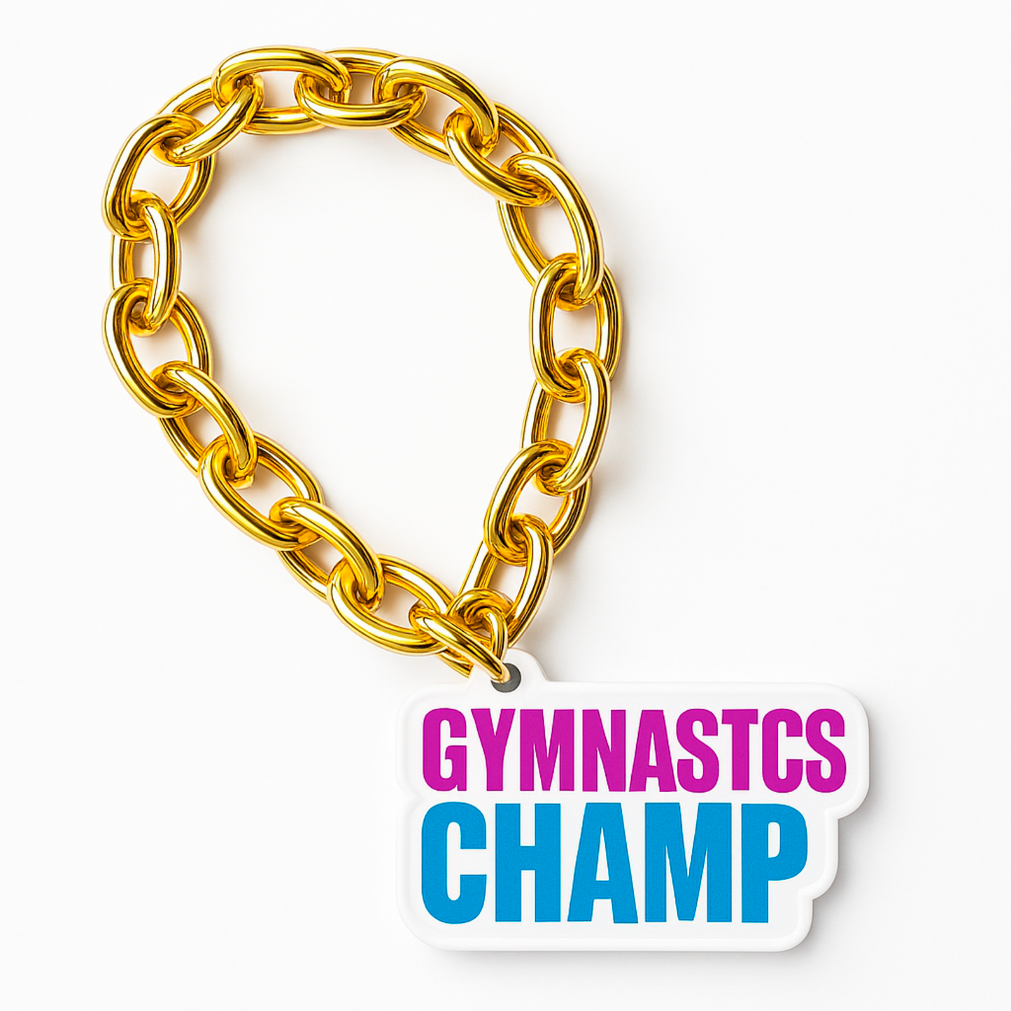 Foam Chain Gymnastics Champ Necklace