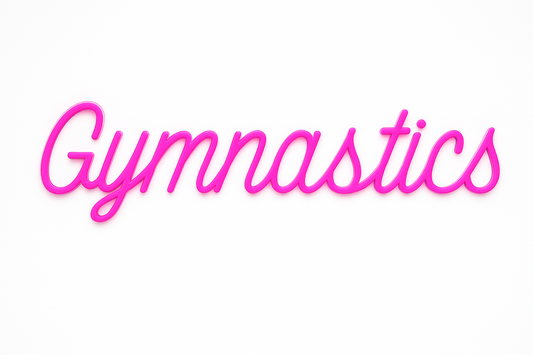 Gymnastics Neon Sign