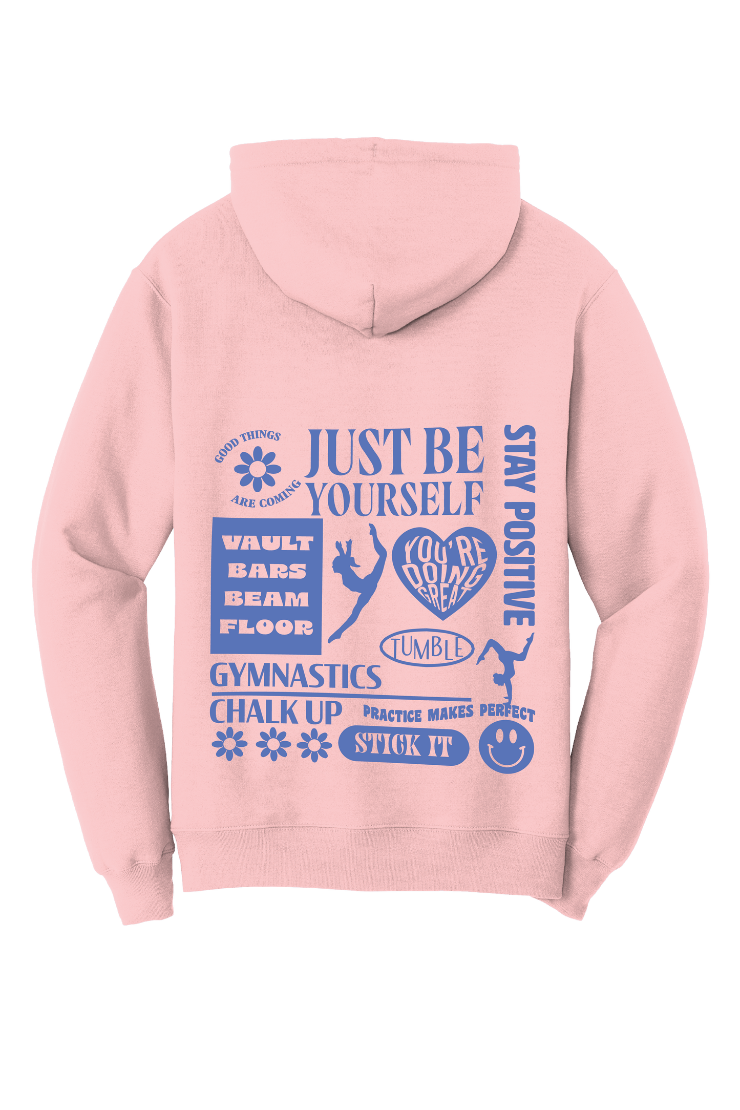 Gymnastics Collage Hooded Sweatshirt