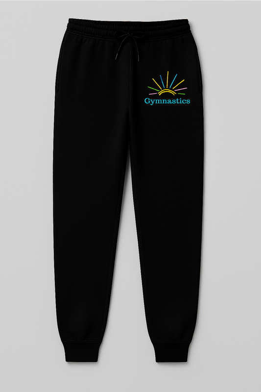 Embroidered Gymnastics Joggers
