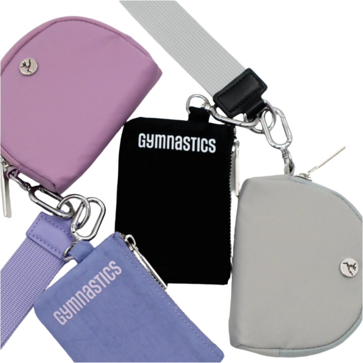 Gymnastics Dual Pouch Wristlet